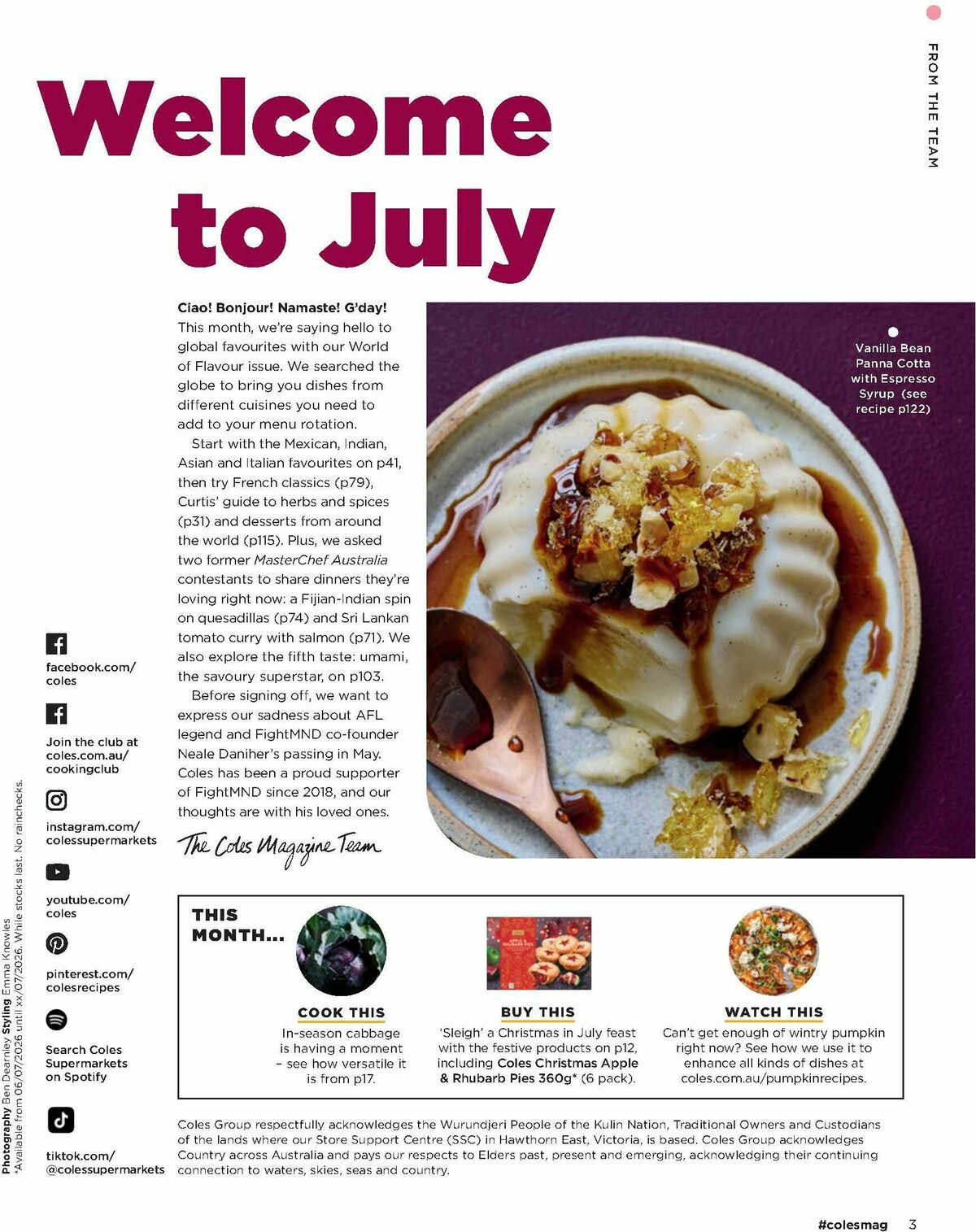 Coles Magazine July Catalogues from 1 July