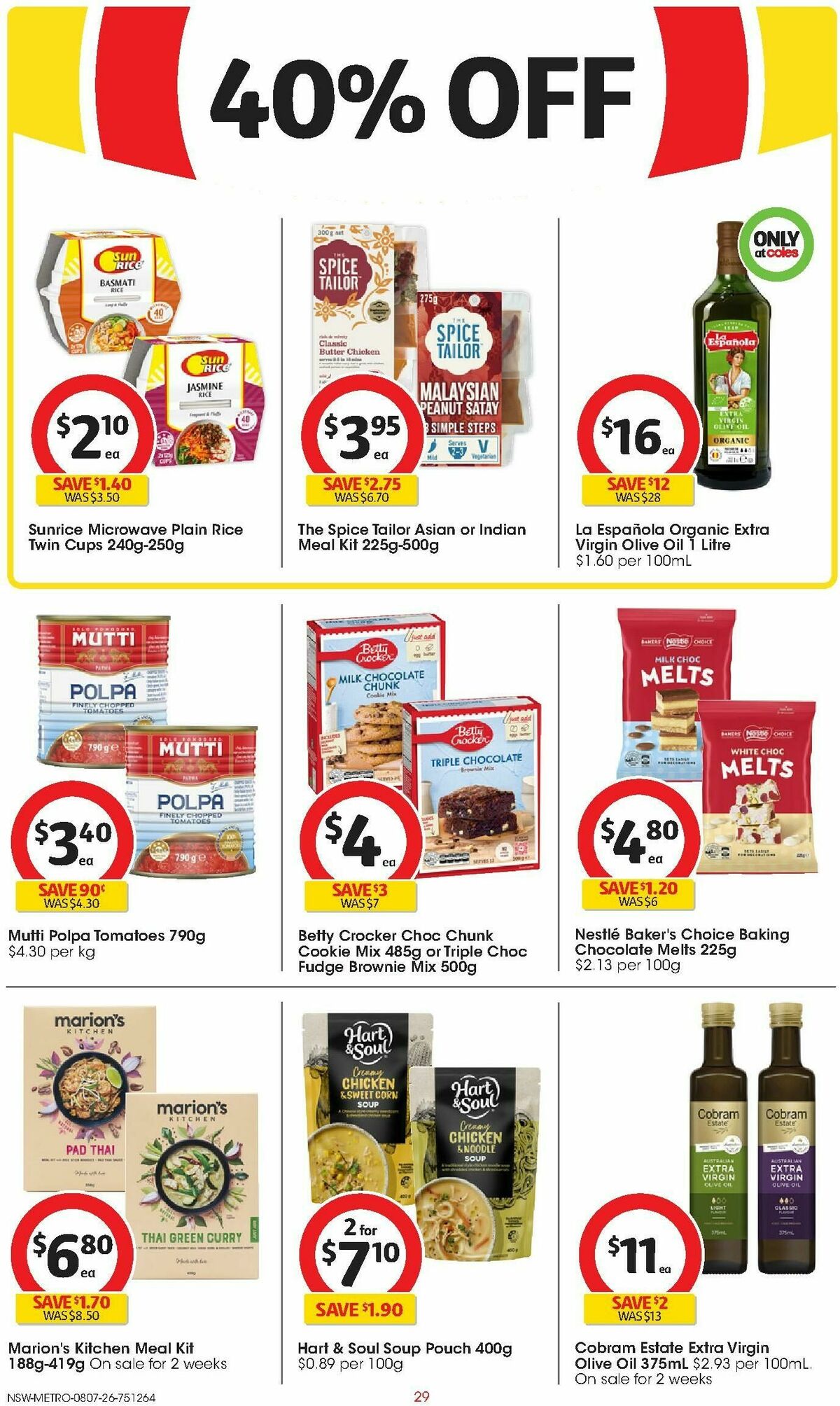 Coles Catalogues from 8 July