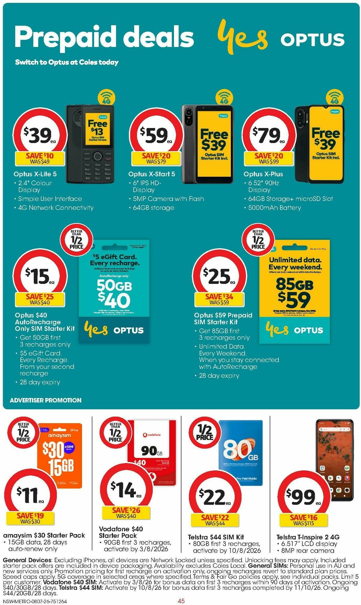 Coles Catalogues from 8 July
