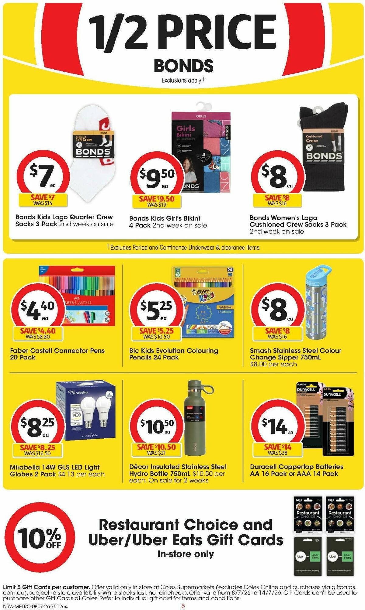 Coles Catalogues from 8 July