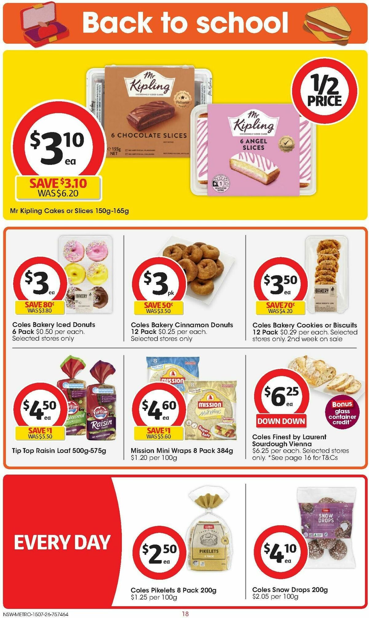 Coles Catalogues from 15 July