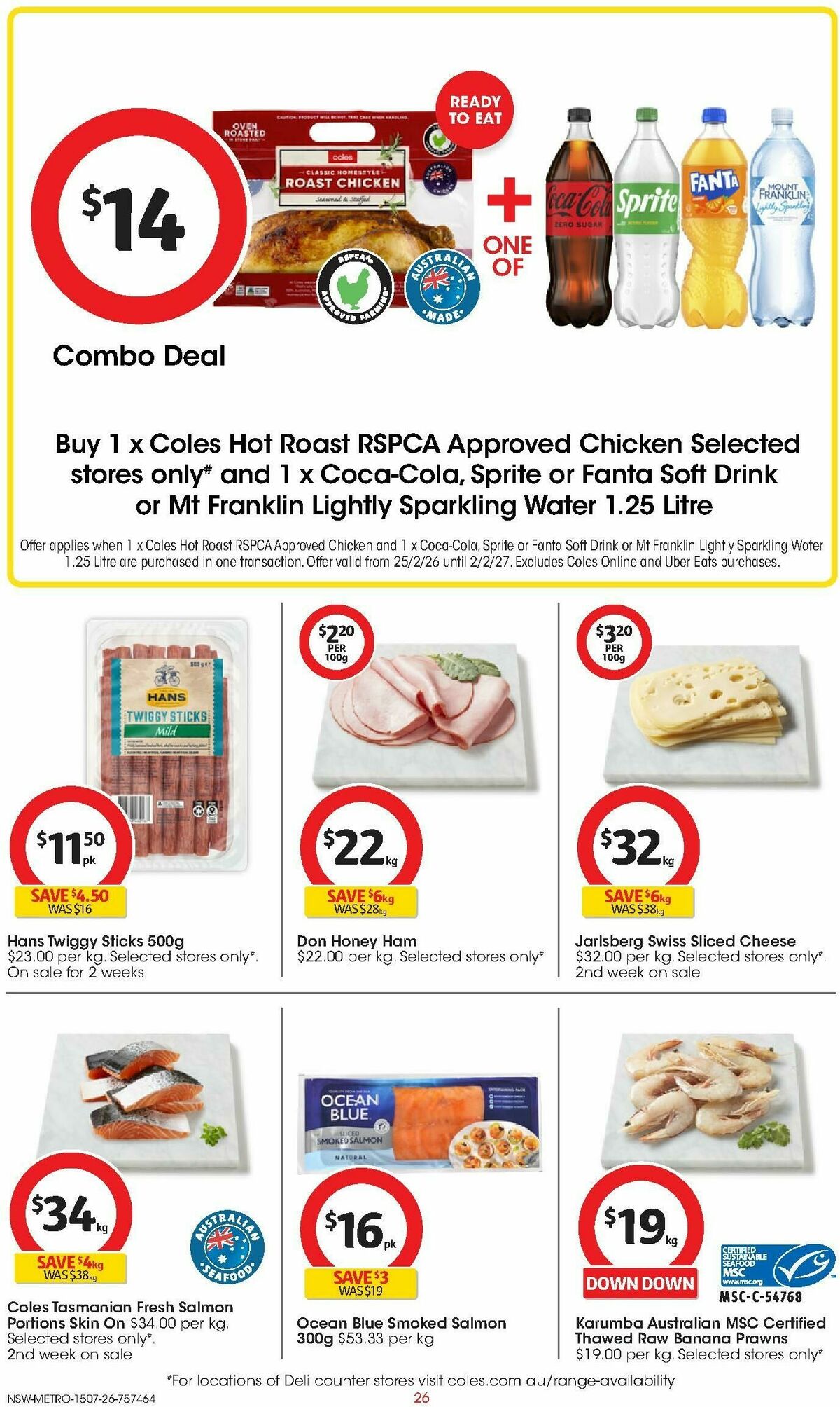 Coles Catalogues from 15 July