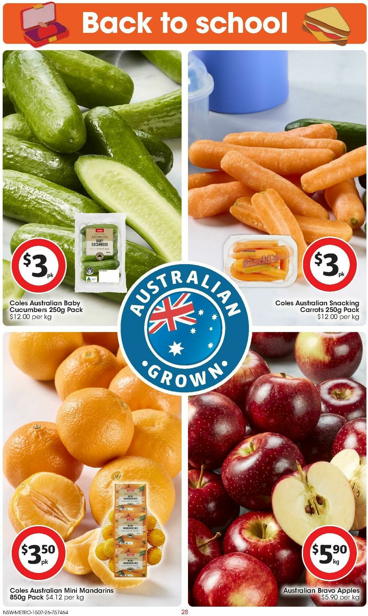Coles Catalogues from 15 July