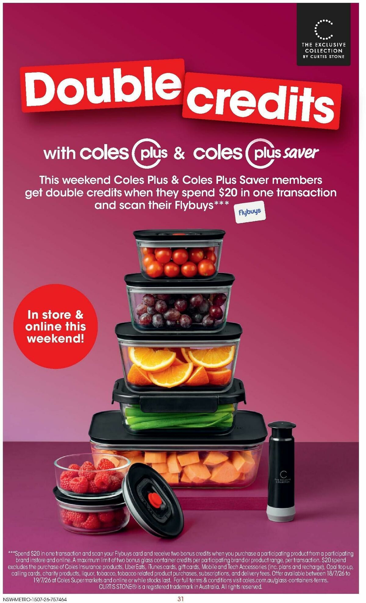 Coles Catalogues from 15 July