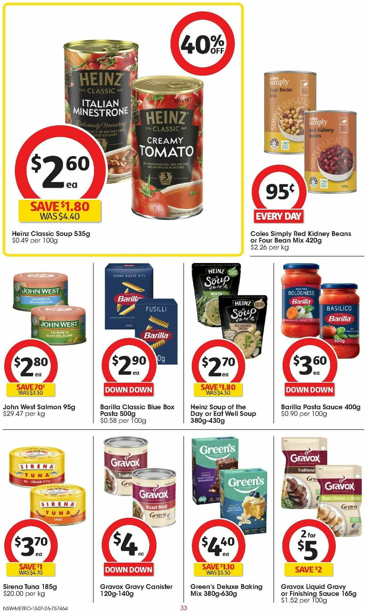 Coles Catalogues from 15 July