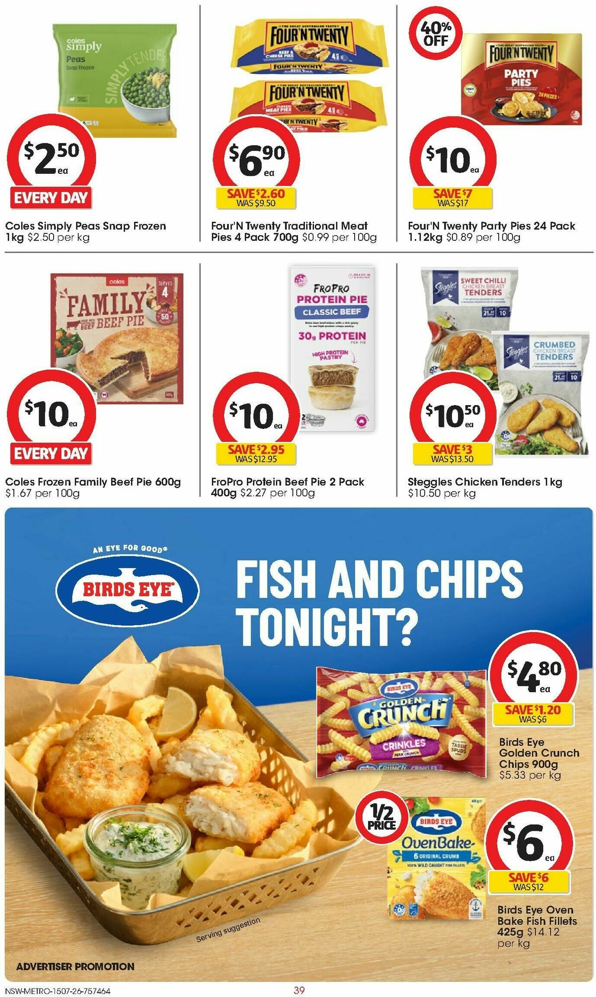 Coles Catalogues from 15 July