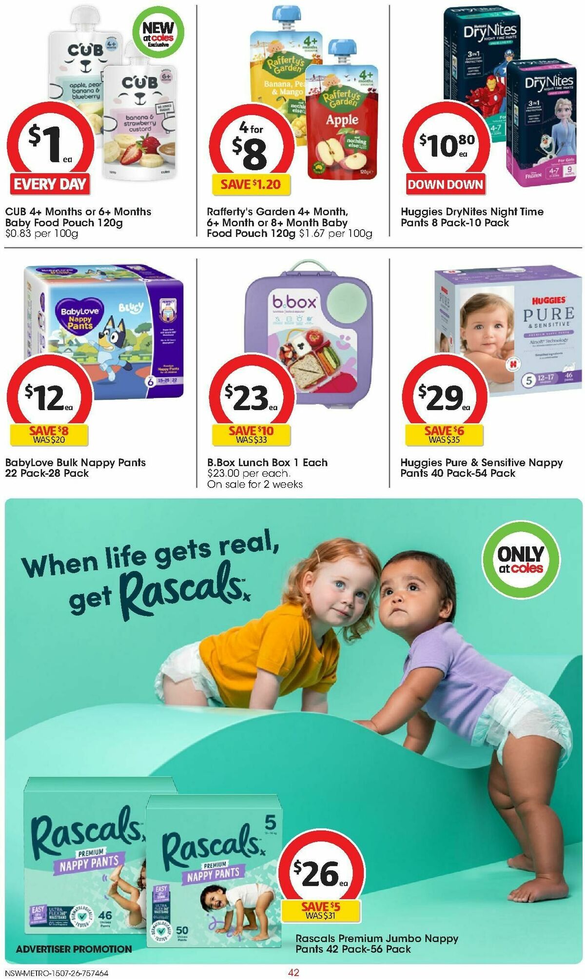 Coles Catalogues from 15 July