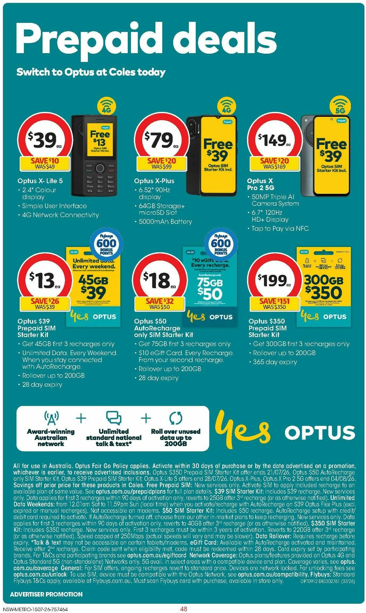 Coles Catalogues from 15 July