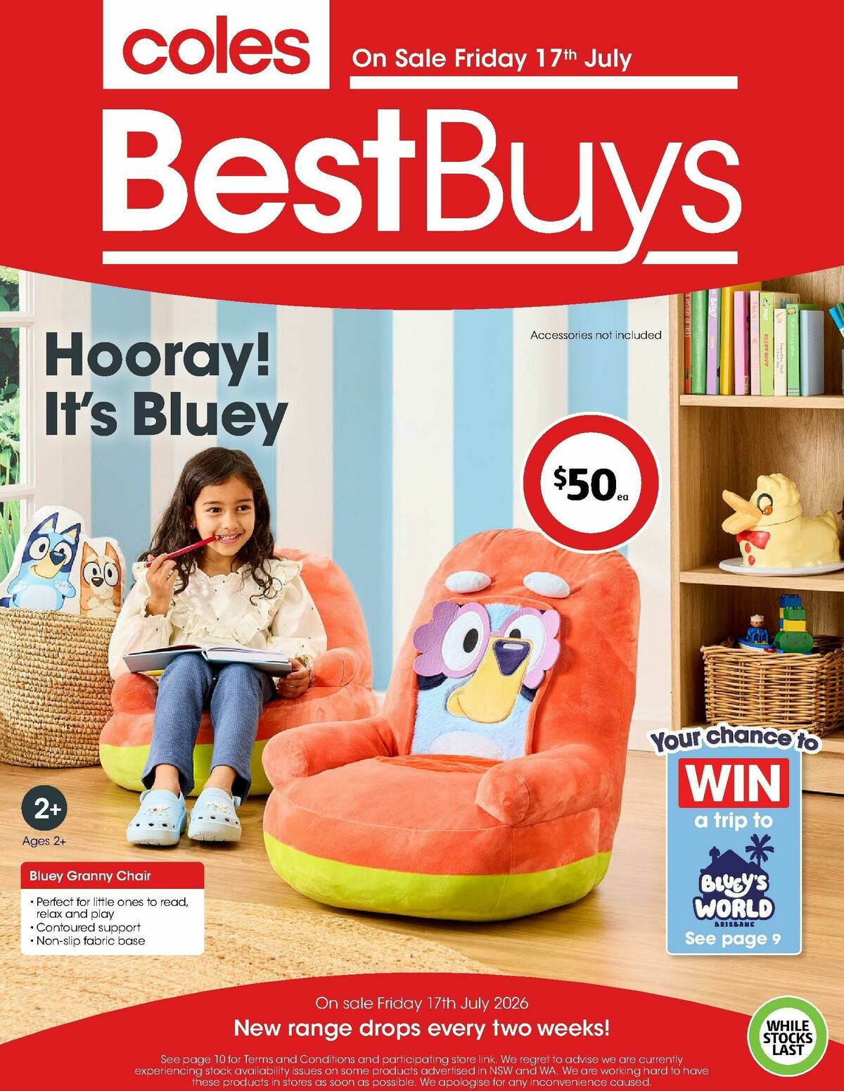 Coles Best Buys - Hooray! It’s Bluey Catalogues from 17 July
