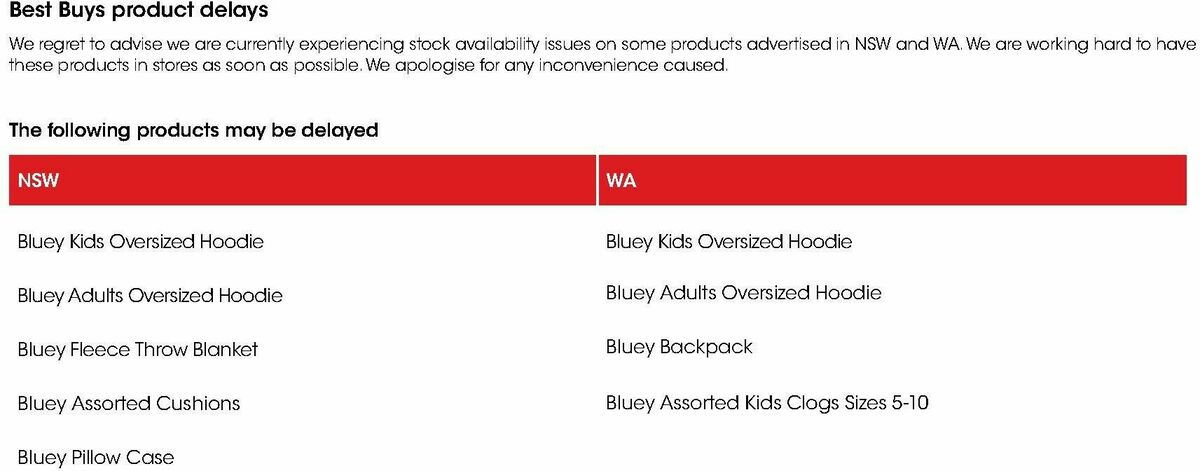 Coles Best Buys - Hooray! It’s Bluey Catalogues from 17 July