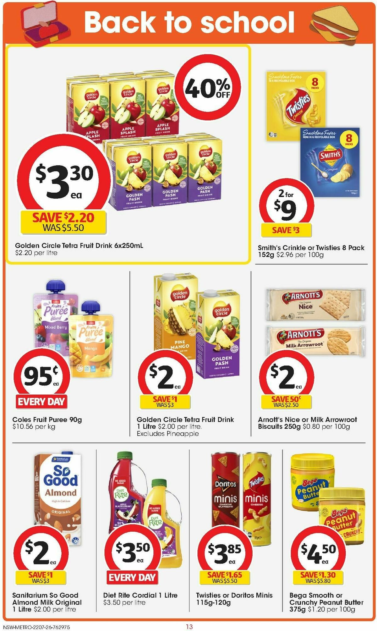 Coles Catalogues from 22 July