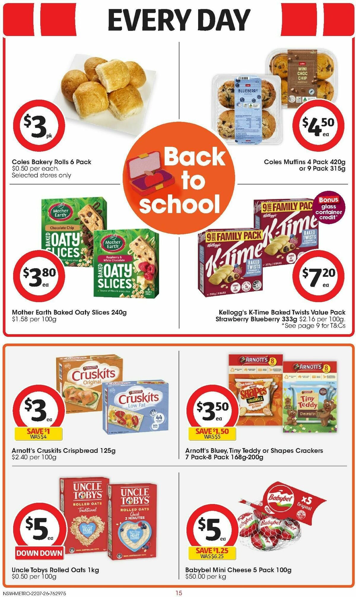Coles Catalogues from 22 July