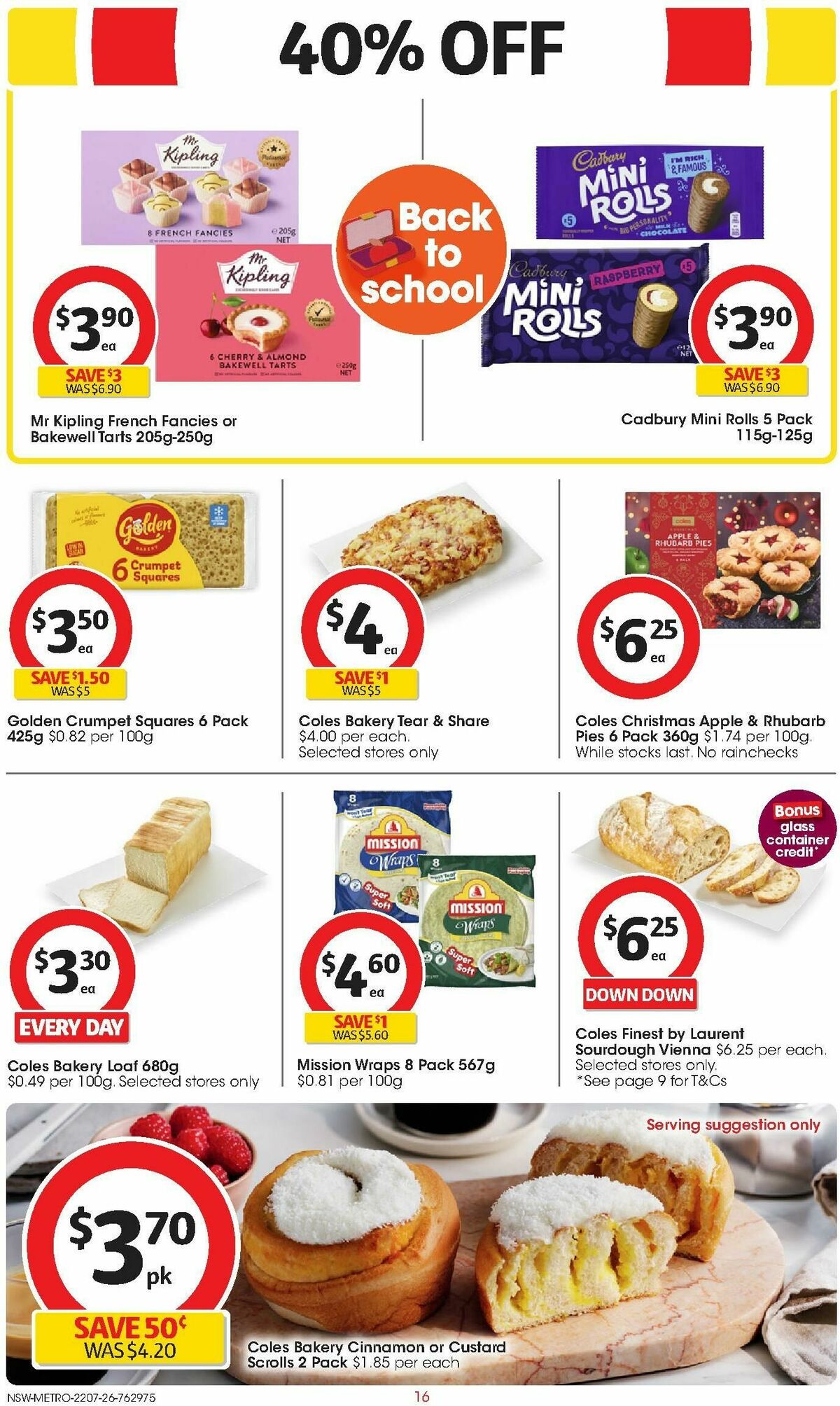 Coles Catalogues from 22 July