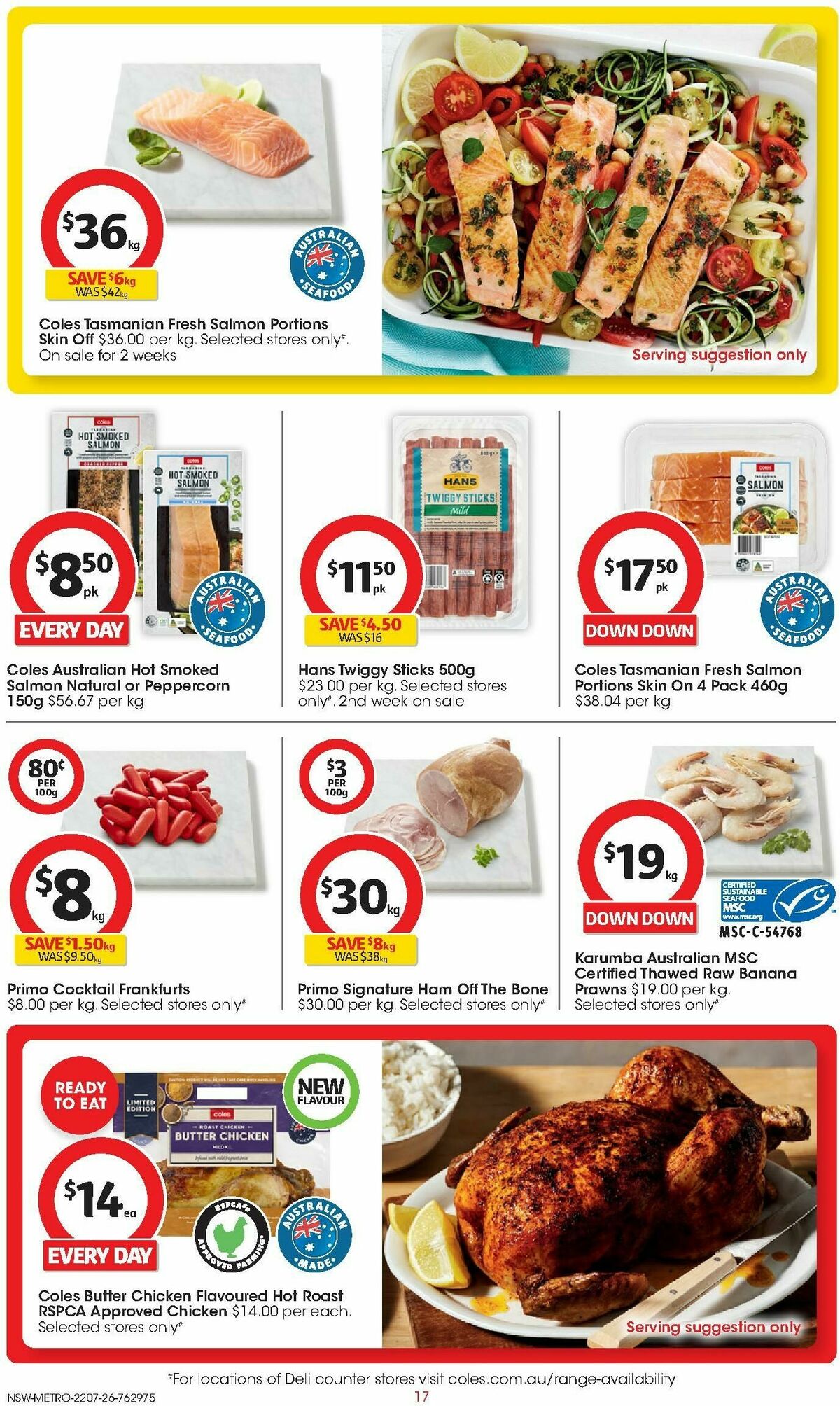 Coles Catalogues from 22 July