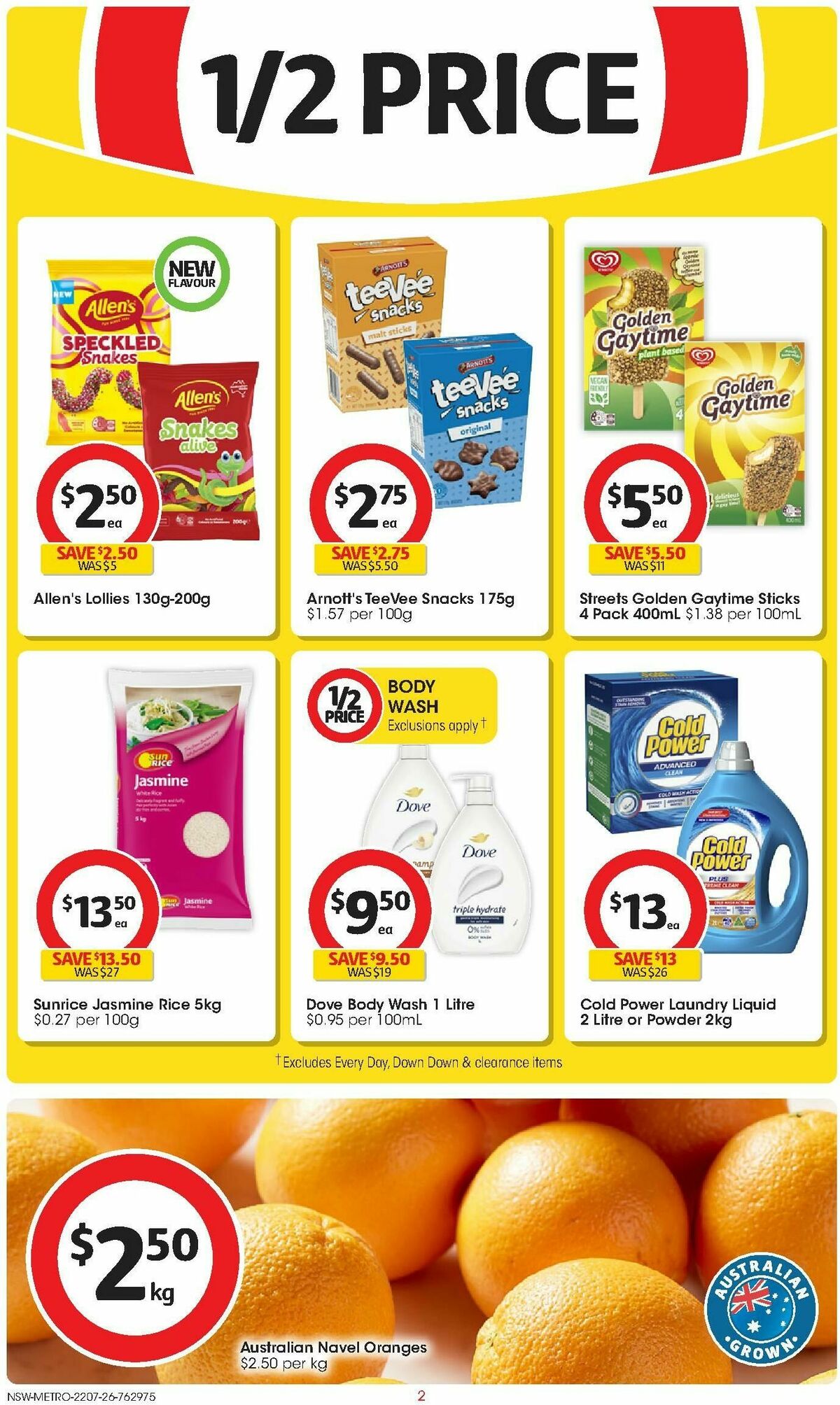 Coles Catalogues from 22 July