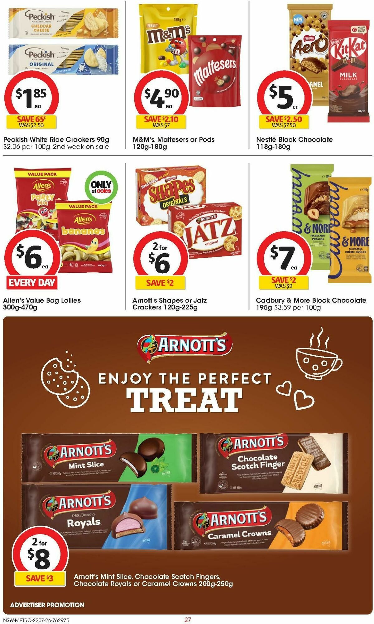 Coles Catalogues from 22 July