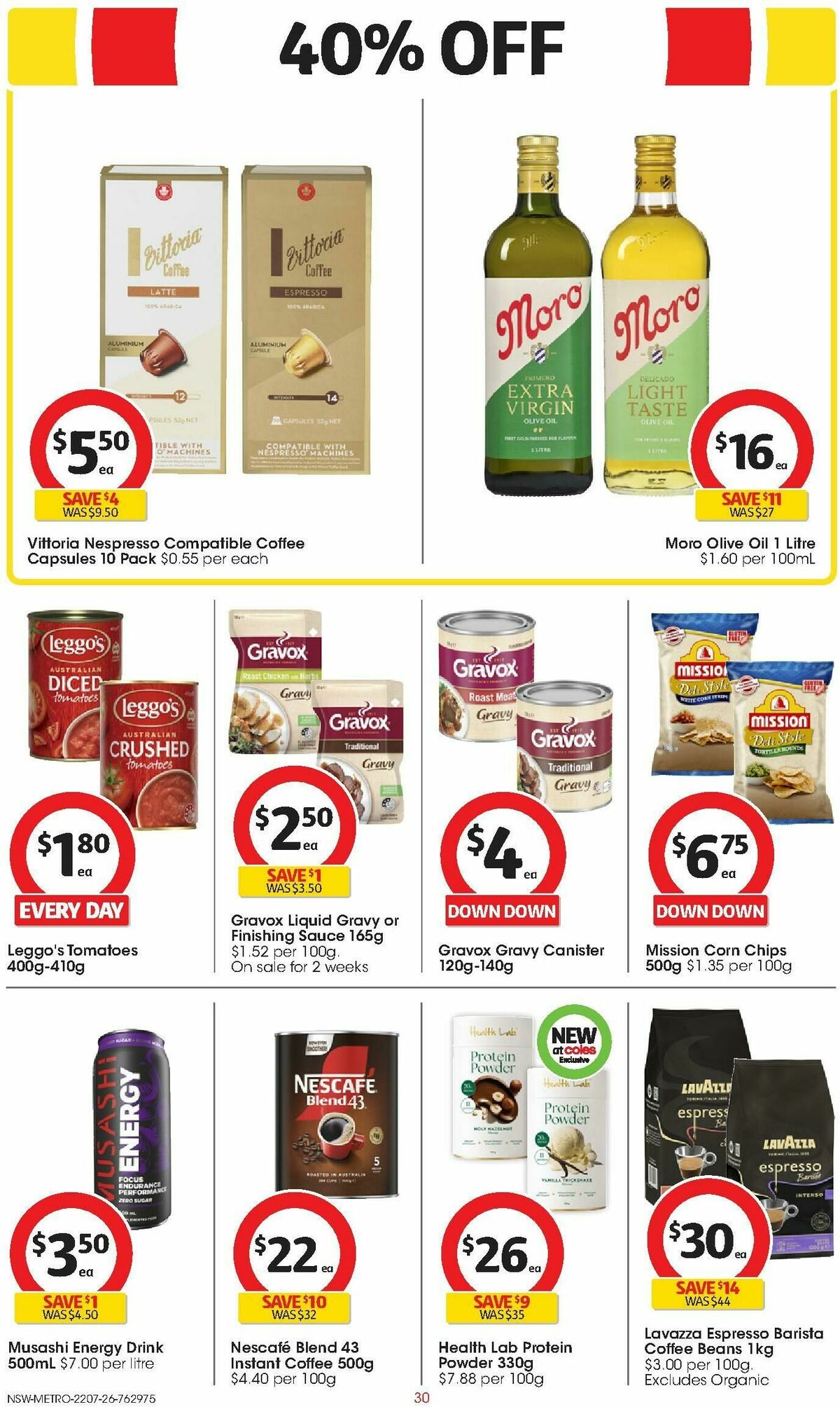 Coles Catalogues from 22 July