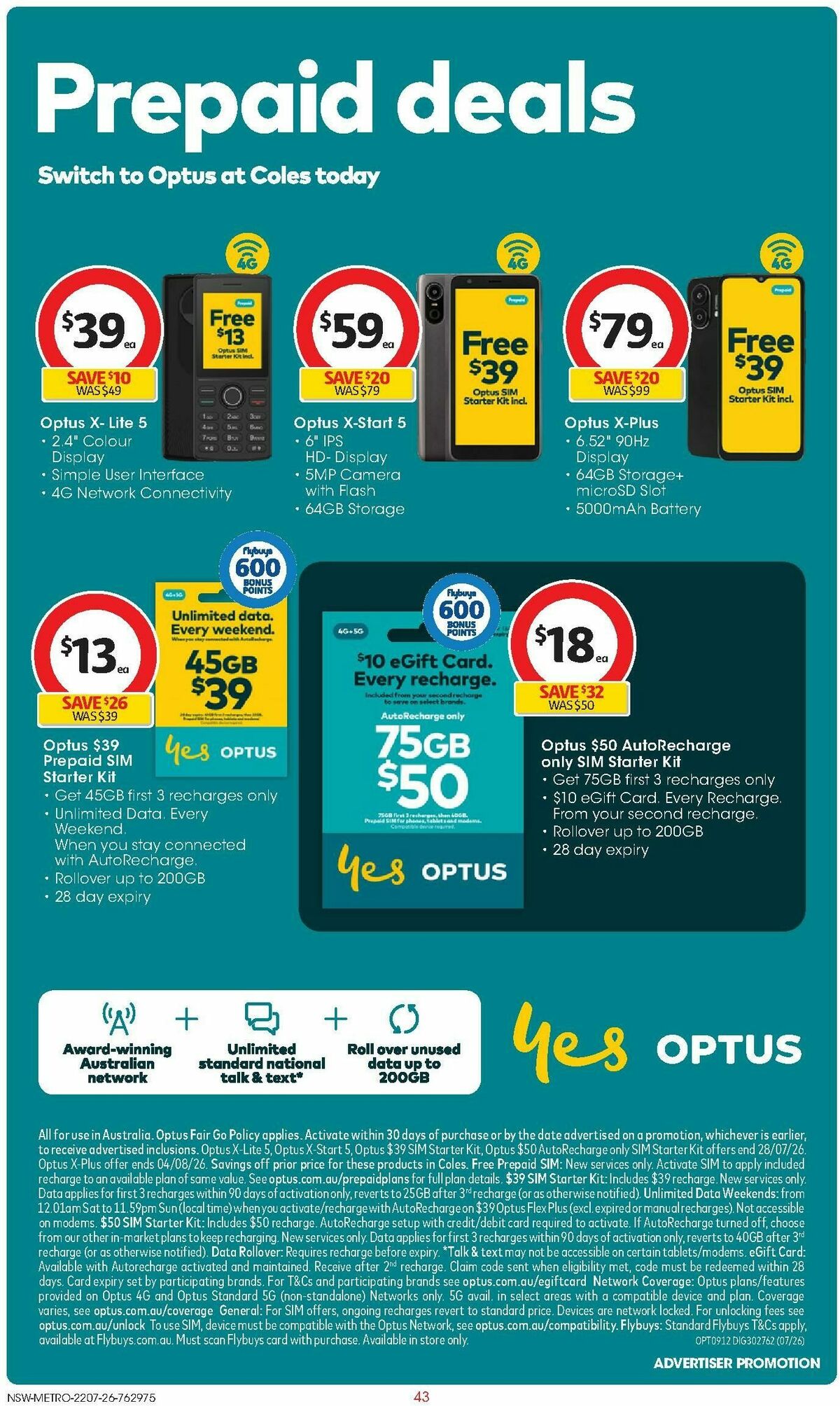 Coles Catalogues from 22 July