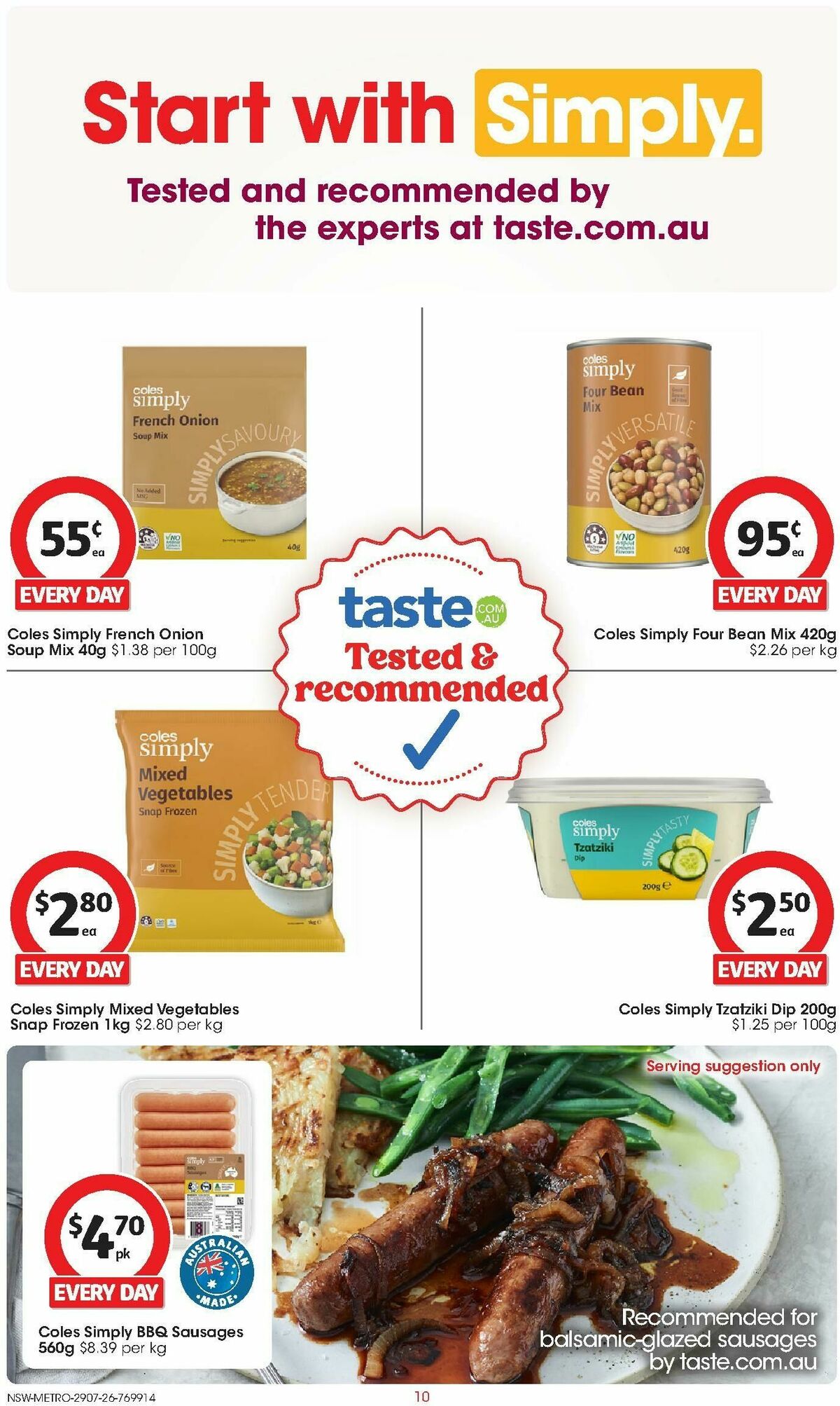 Coles Catalogues from 29 July