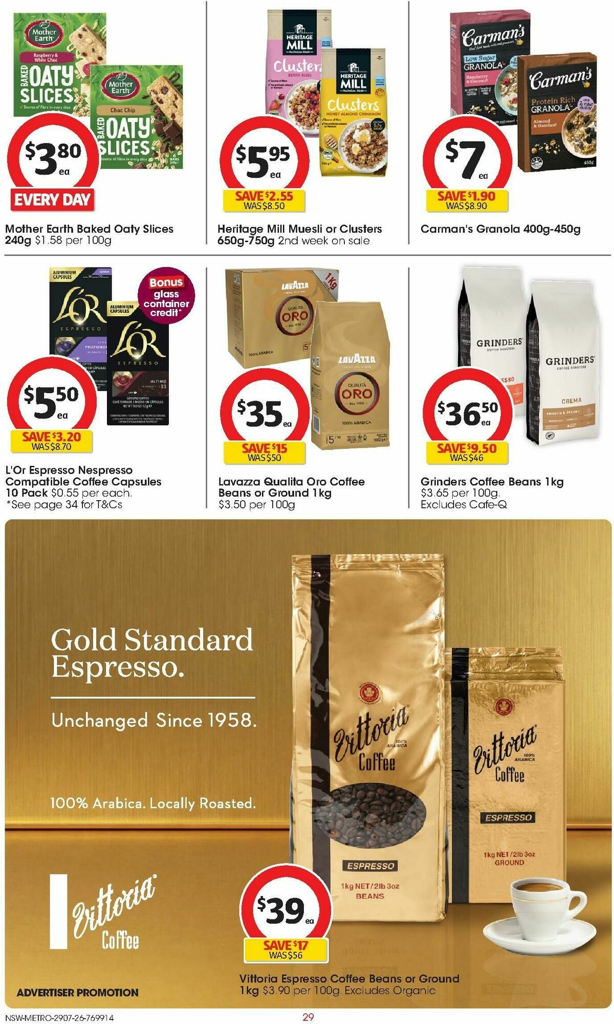 Coles Catalogues from 29 July