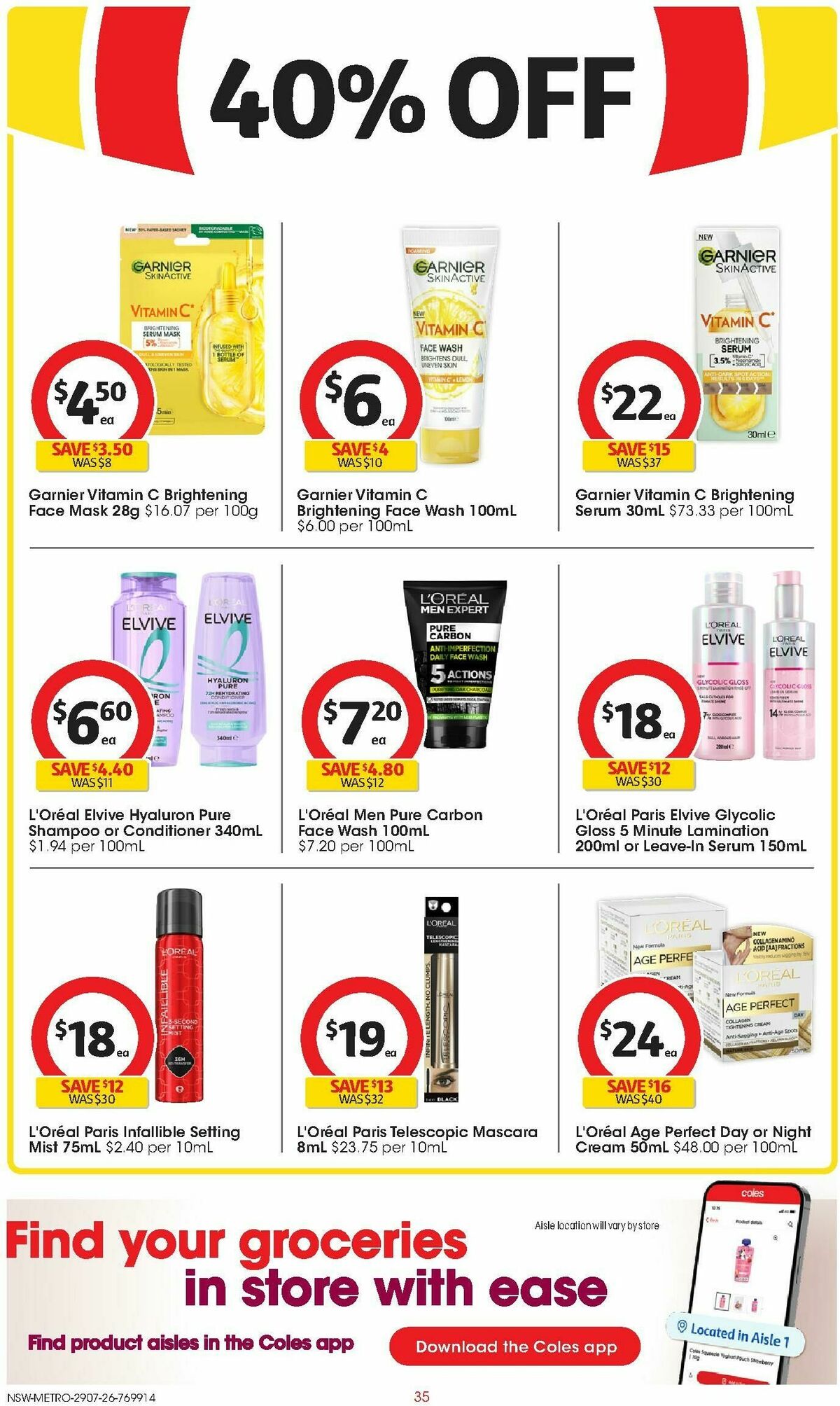Coles Catalogues from 29 July