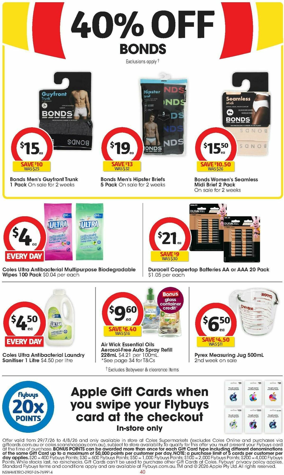 Coles Catalogues from 29 July