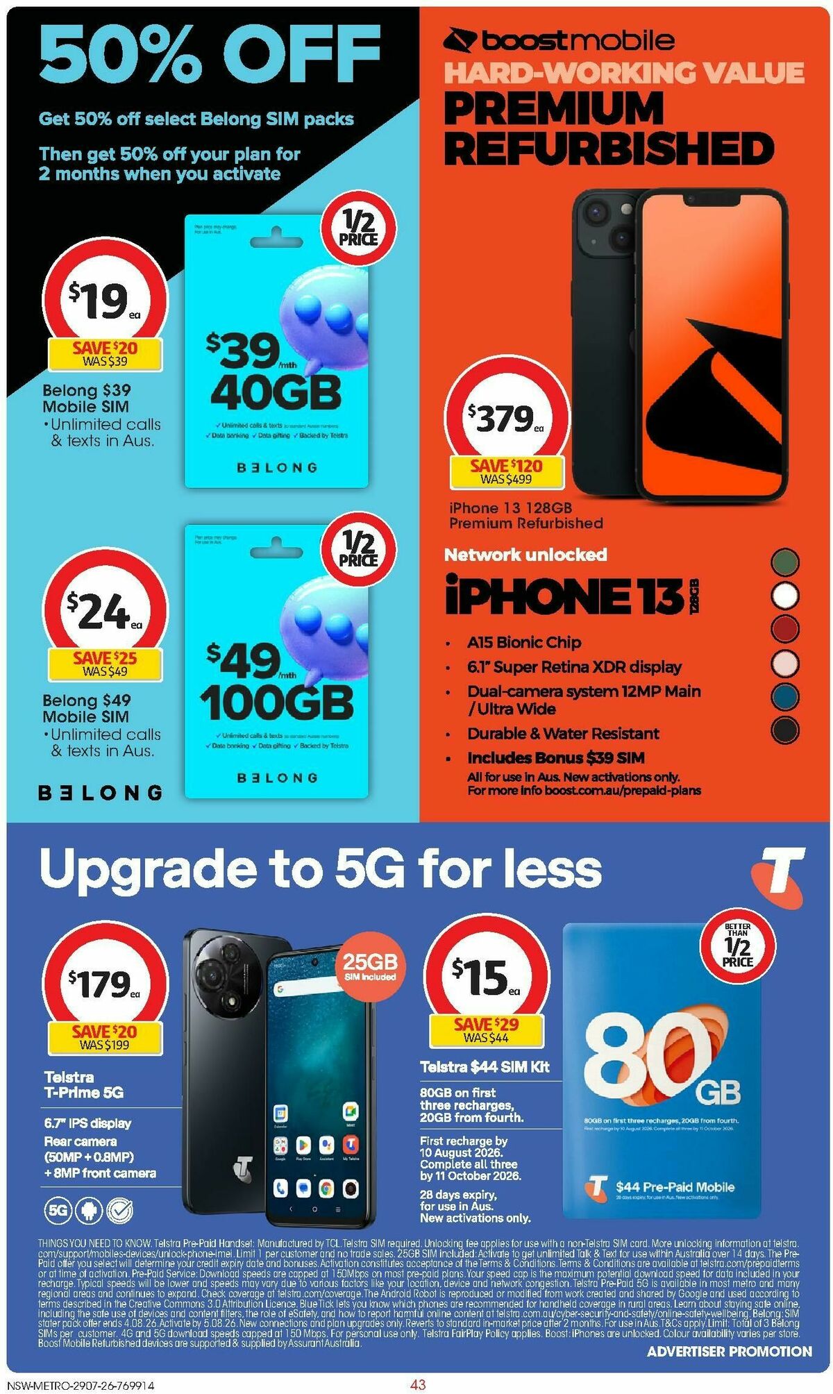 Coles Catalogues from 29 July