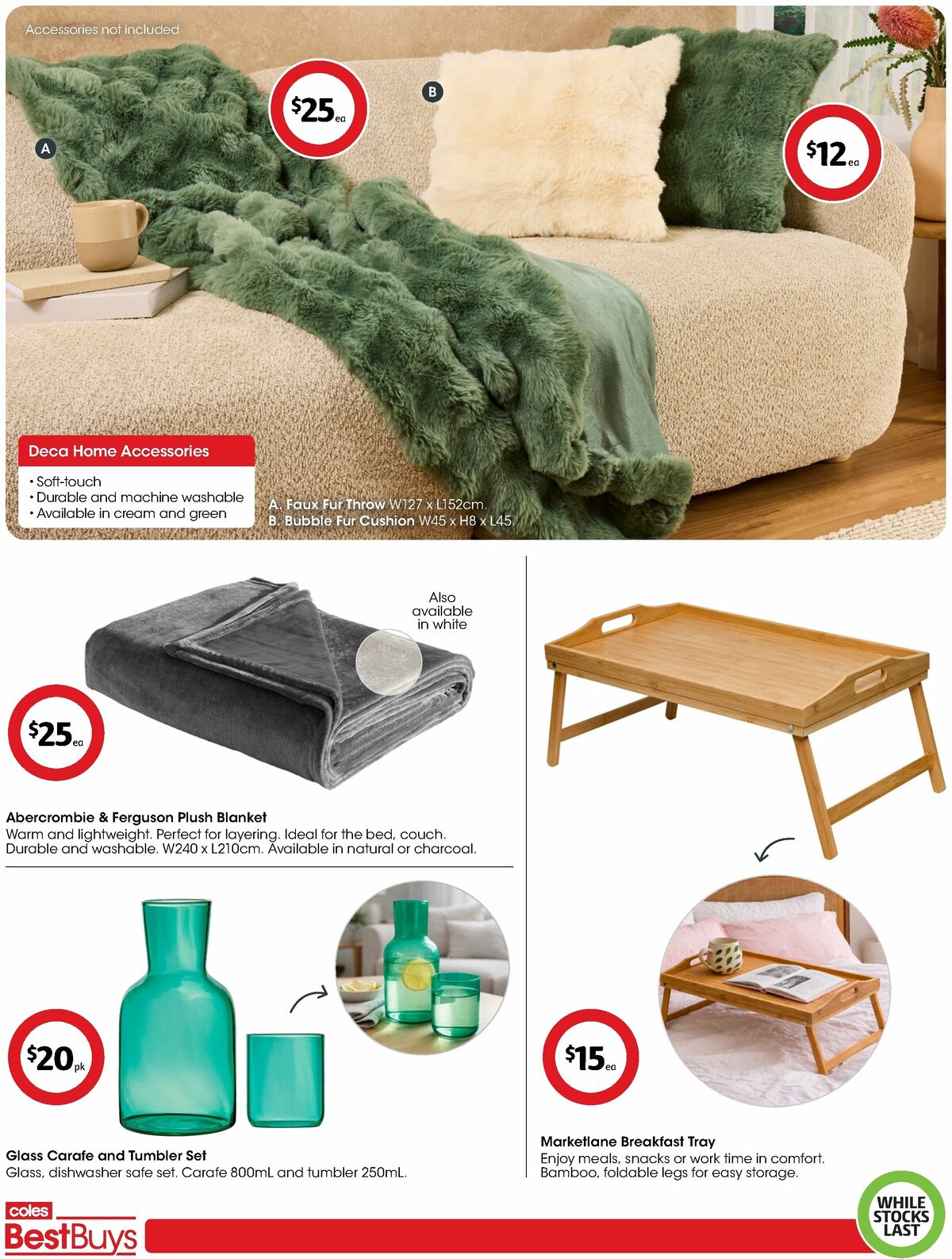 Coles Best Buys - Luxury Bed & Bath Catalogues from 31 July