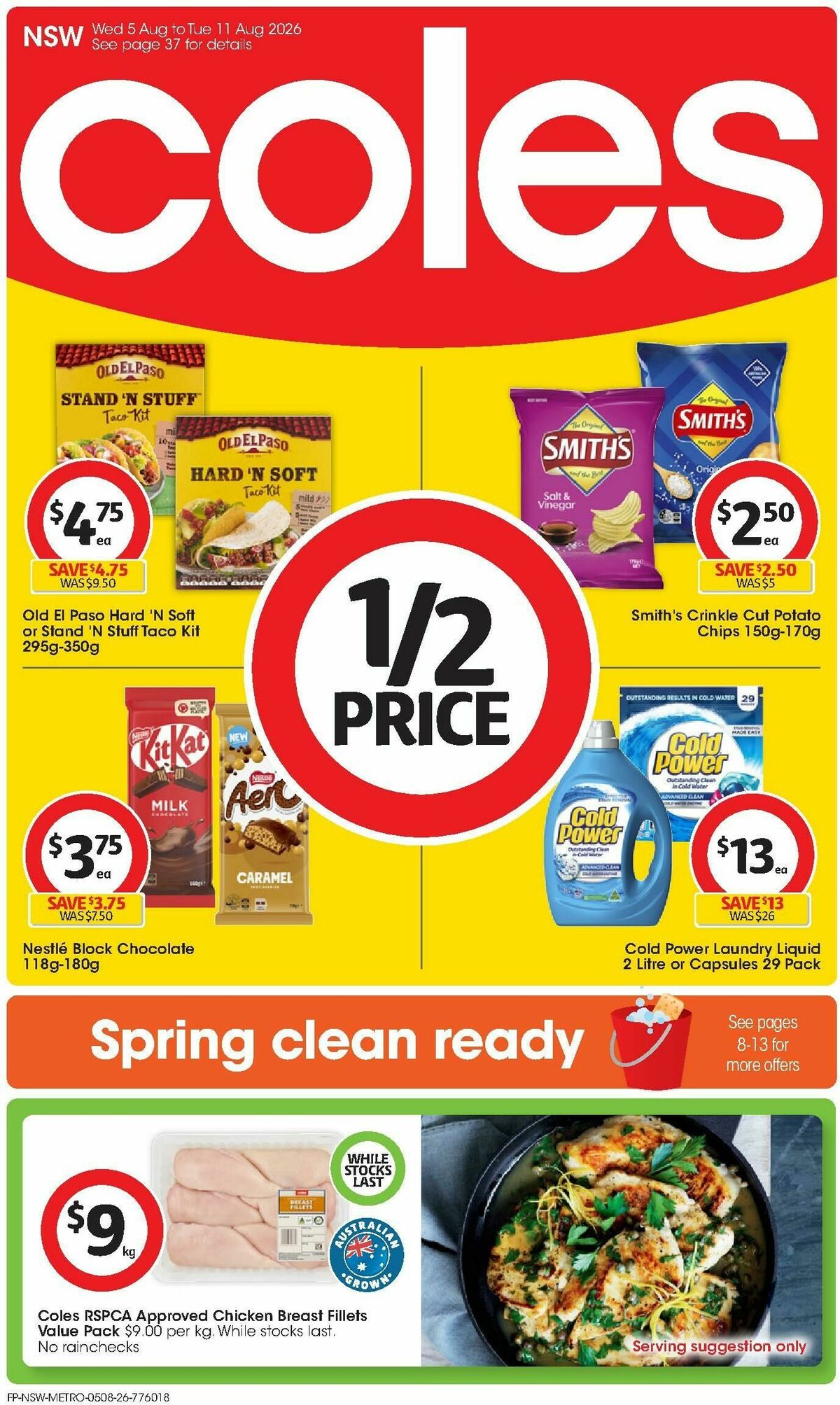 Coles Catalogues from 5 August