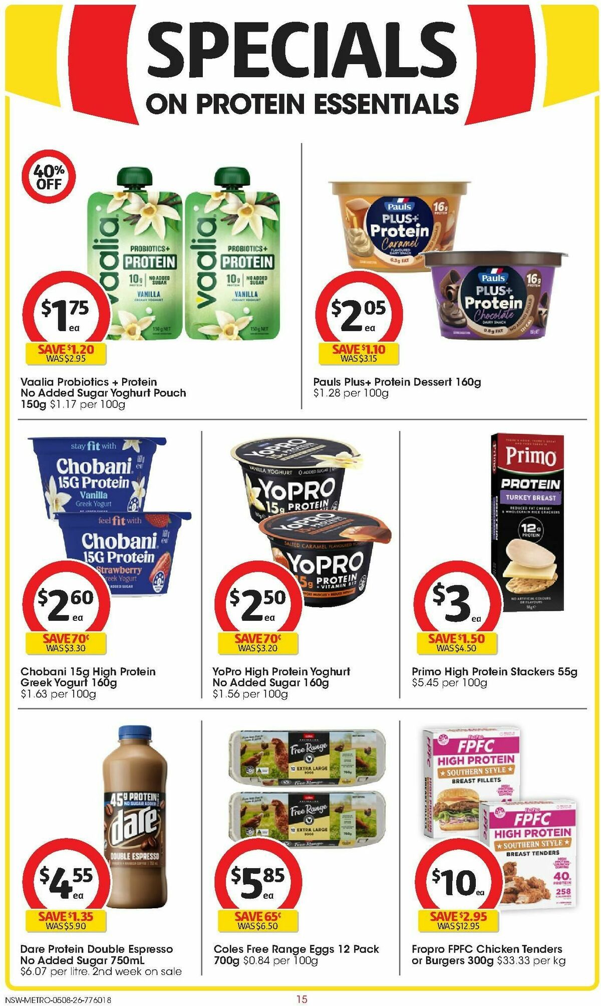 Coles Catalogues from 5 August