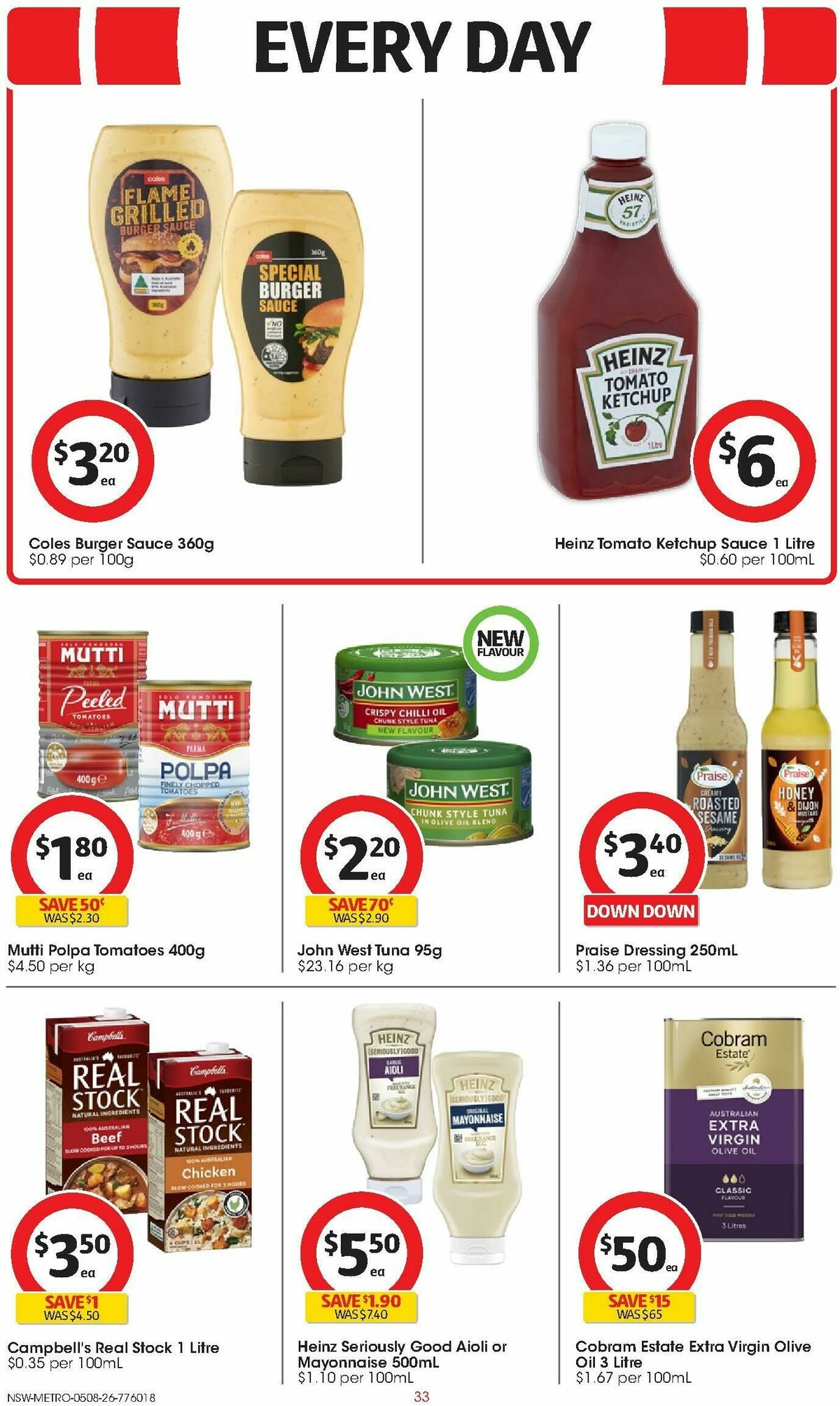 Coles Catalogues from 5 August