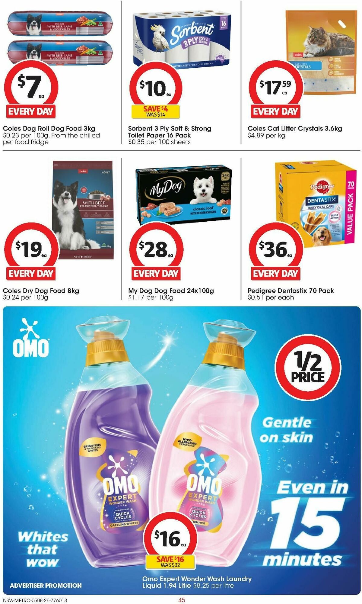 Coles Catalogues from 5 August