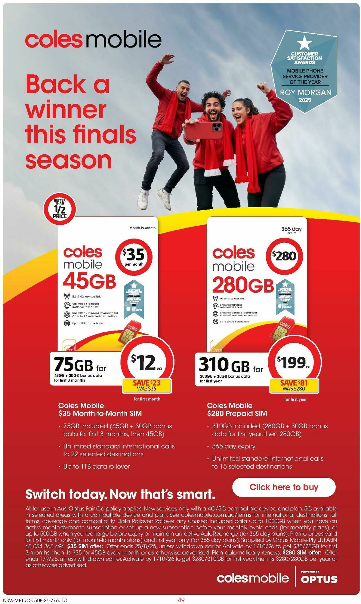 Coles Catalogues from 5 August