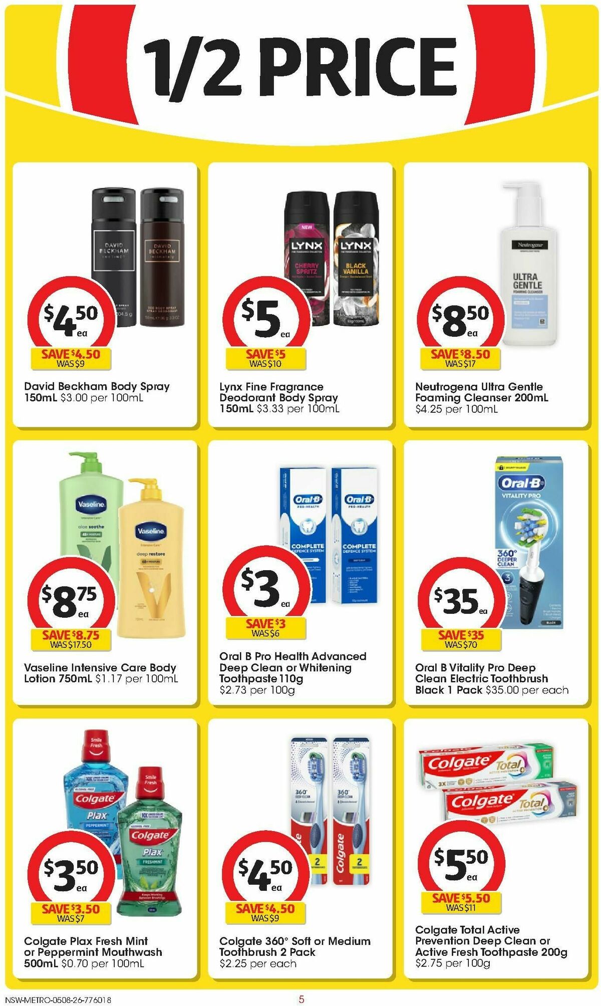 Coles Catalogues from 5 August