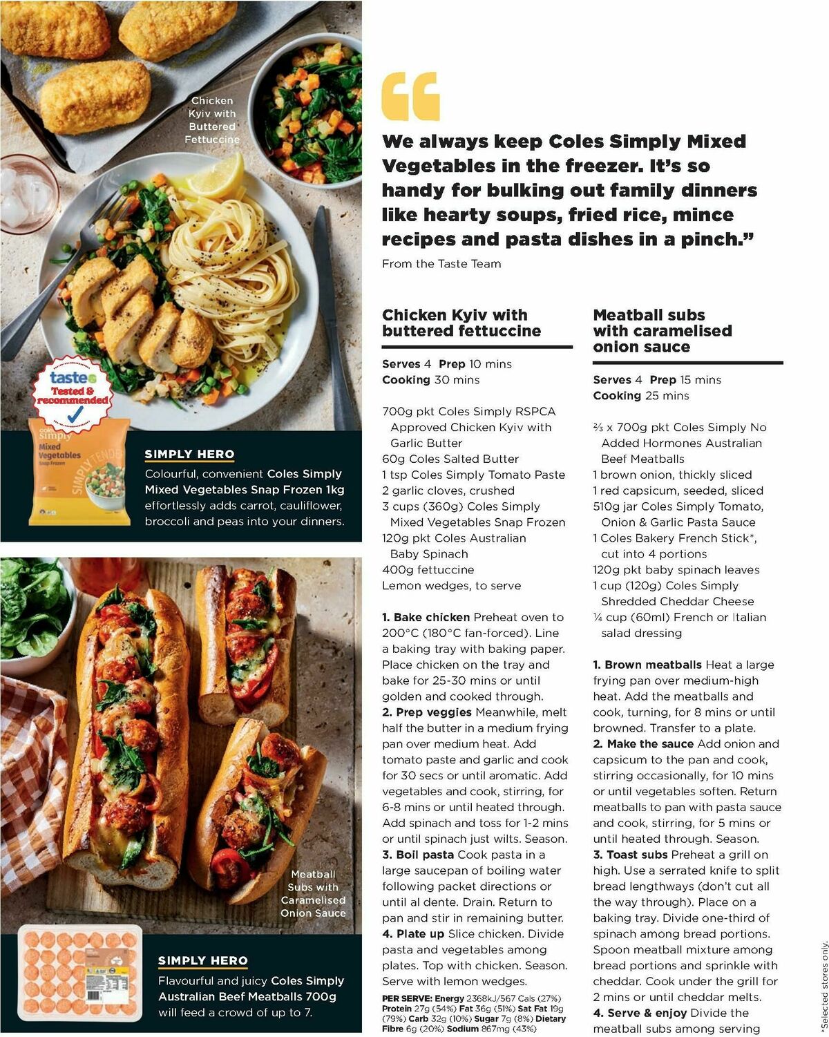 Coles Magazine August Catalogues from 1 August