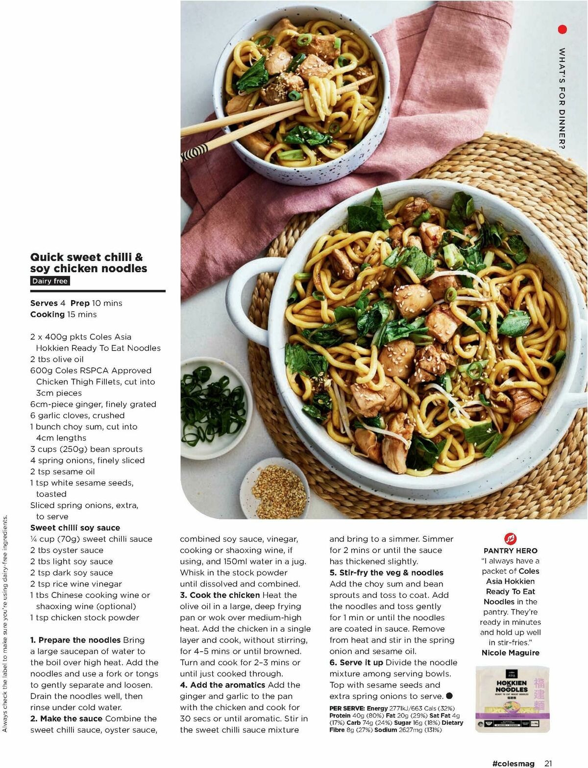 Coles Magazine August Catalogues from 1 August