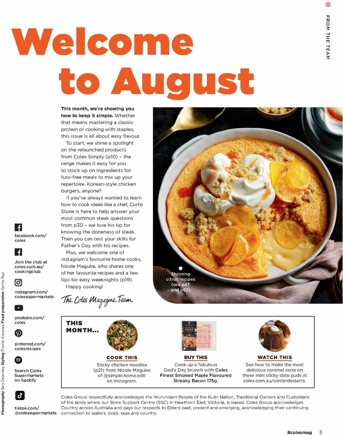 Coles Magazine August Catalogues from 1 August