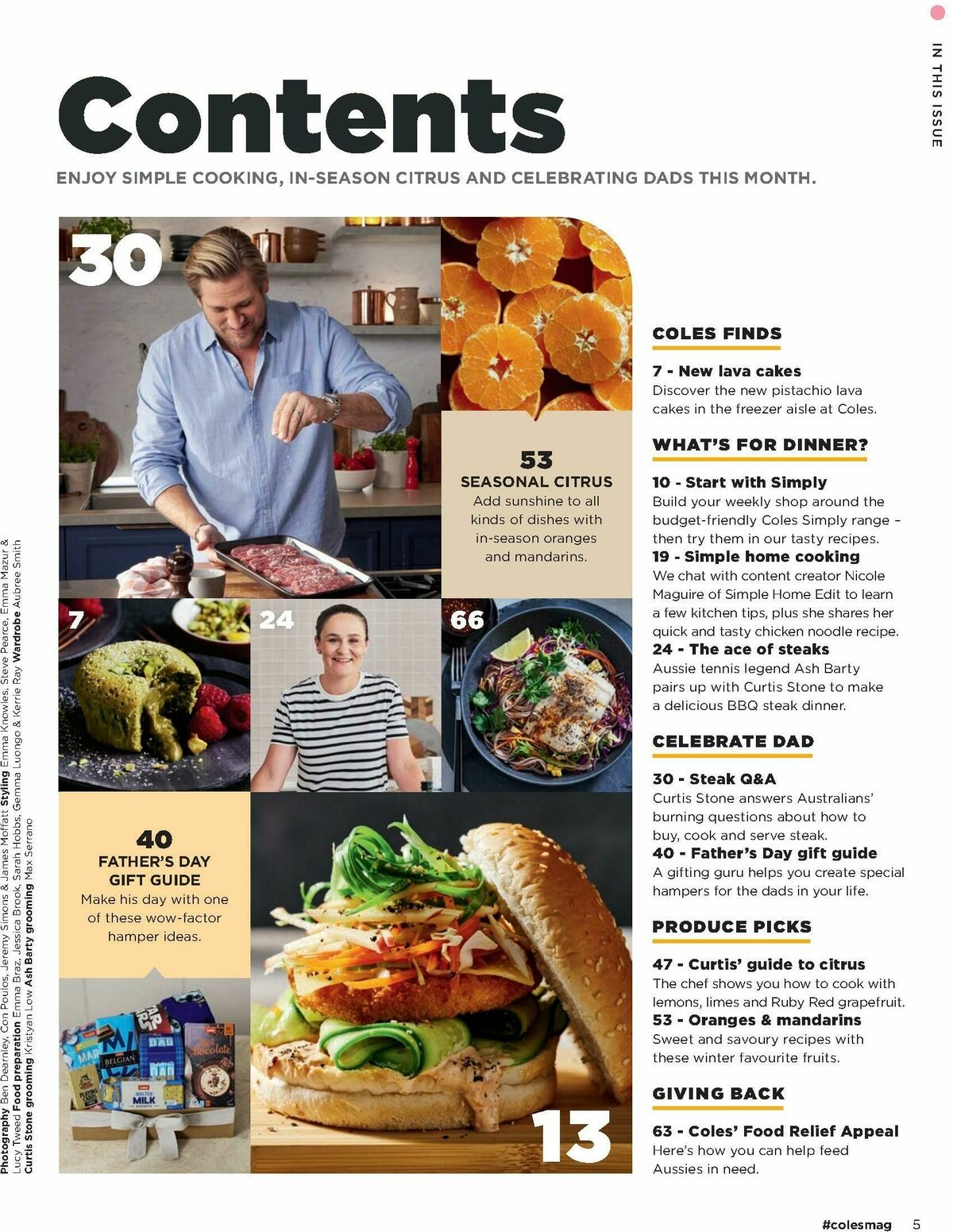 Coles Magazine August Catalogues from 1 August