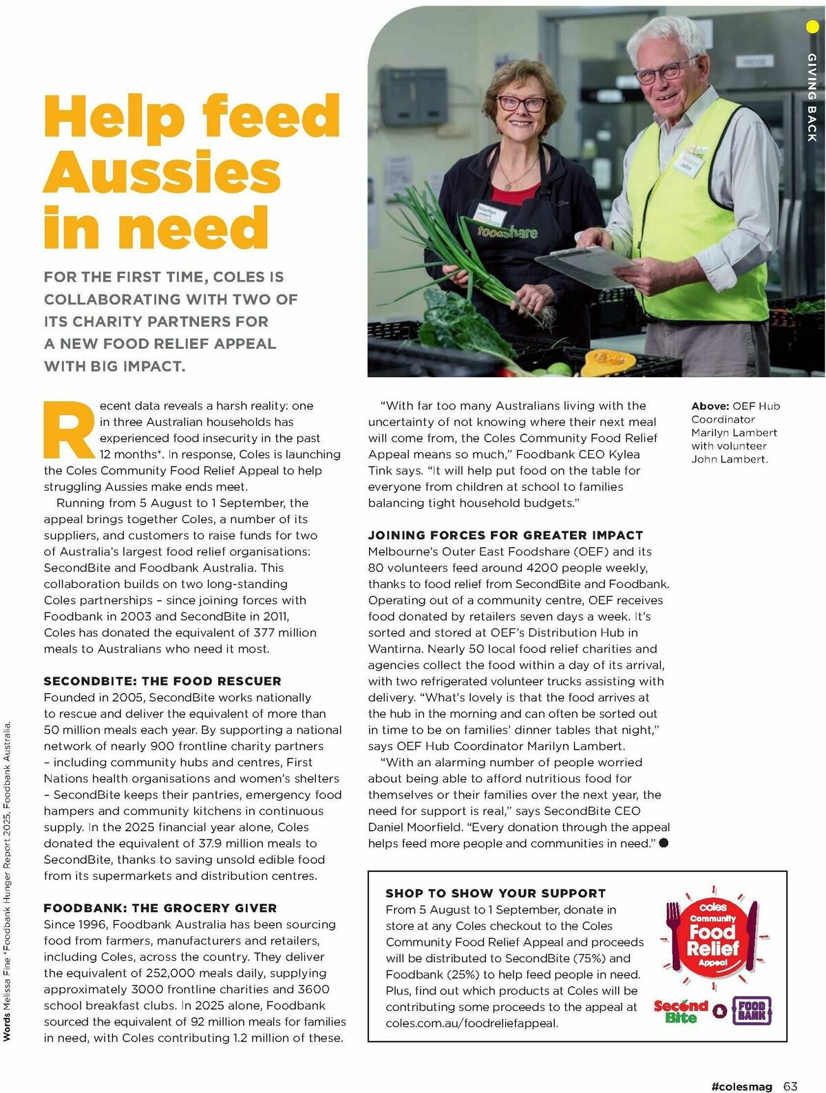 Coles Magazine August Catalogues from 1 August