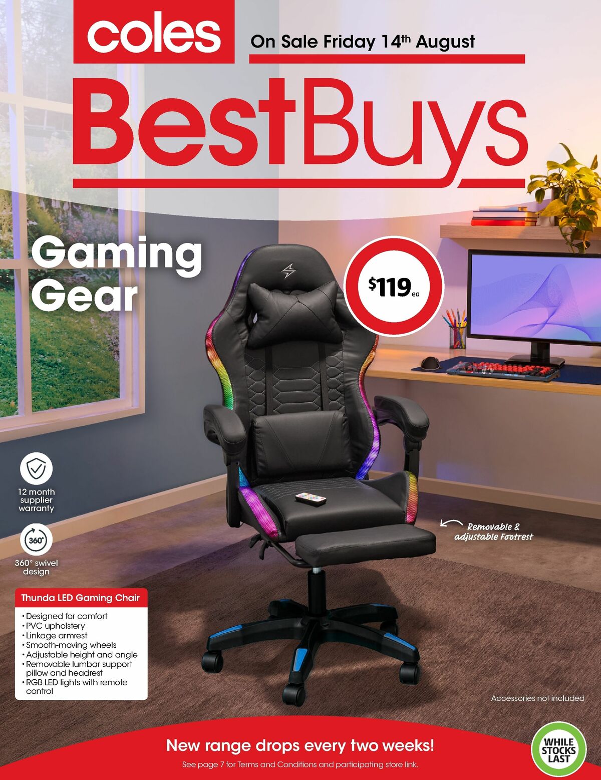 Coles Best Buys - Gaming Gear Catalogues from 14 August