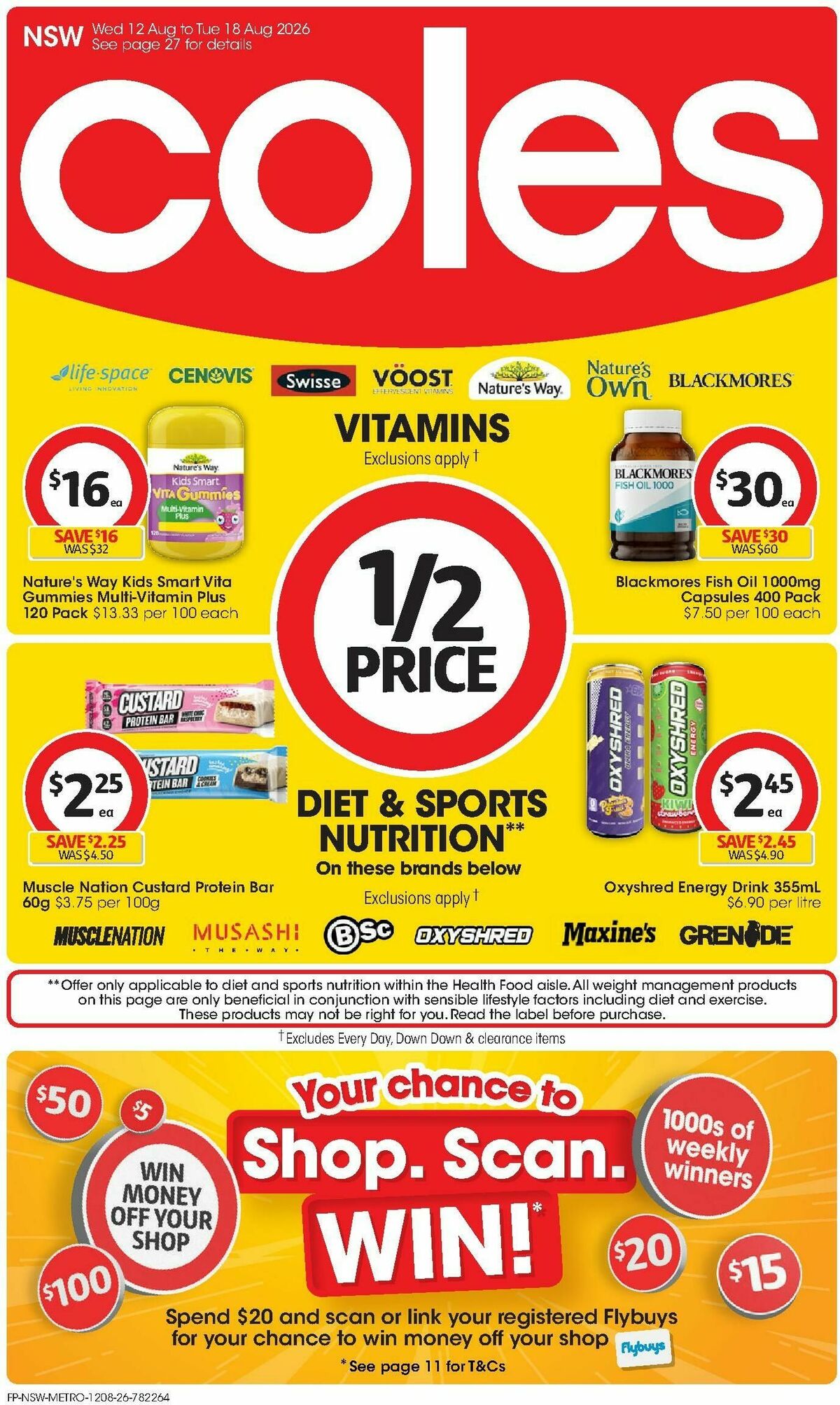 Coles Catalogues from 12 August