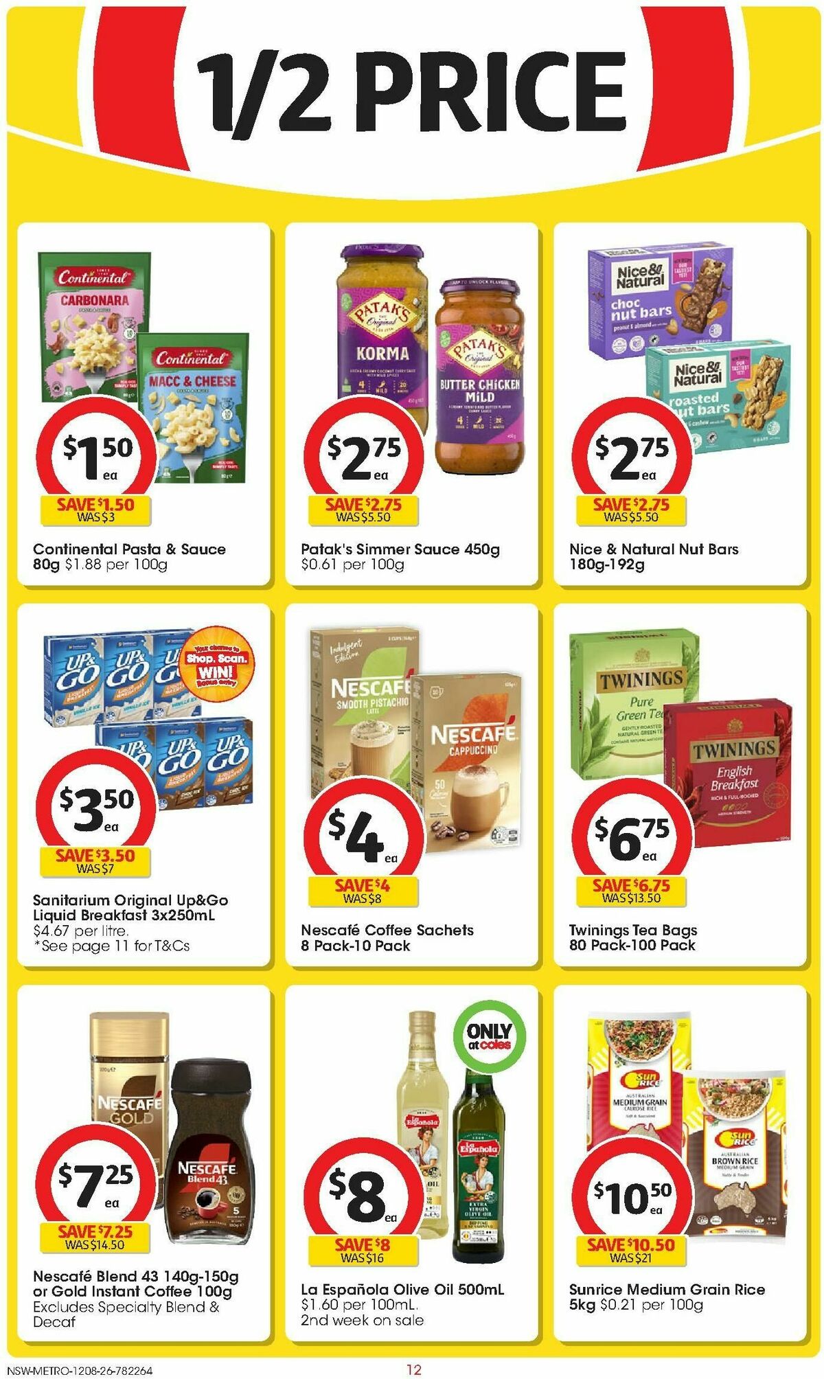 Coles Catalogues from 12 August