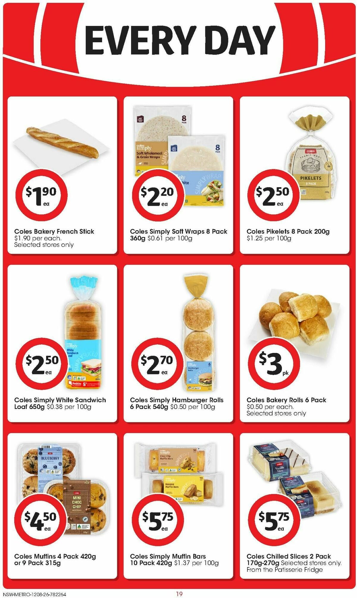 Coles Catalogues from 12 August