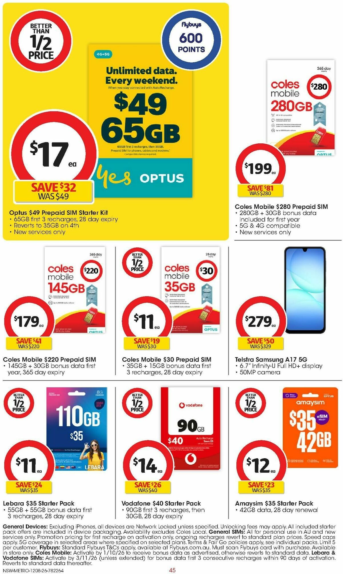 Coles Catalogues from 12 August