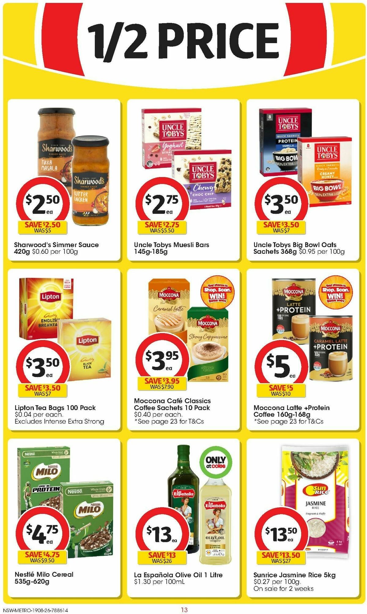Coles Catalogues from 19 August
