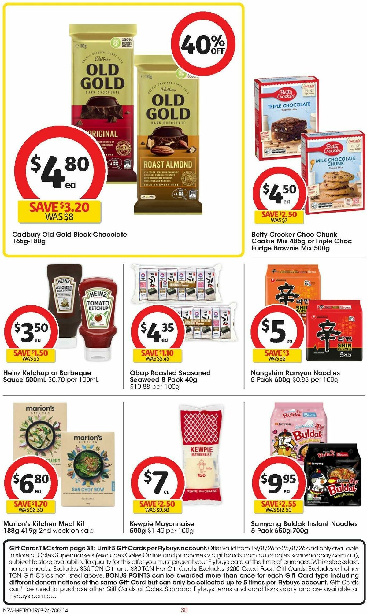 Coles Catalogues from 19 August