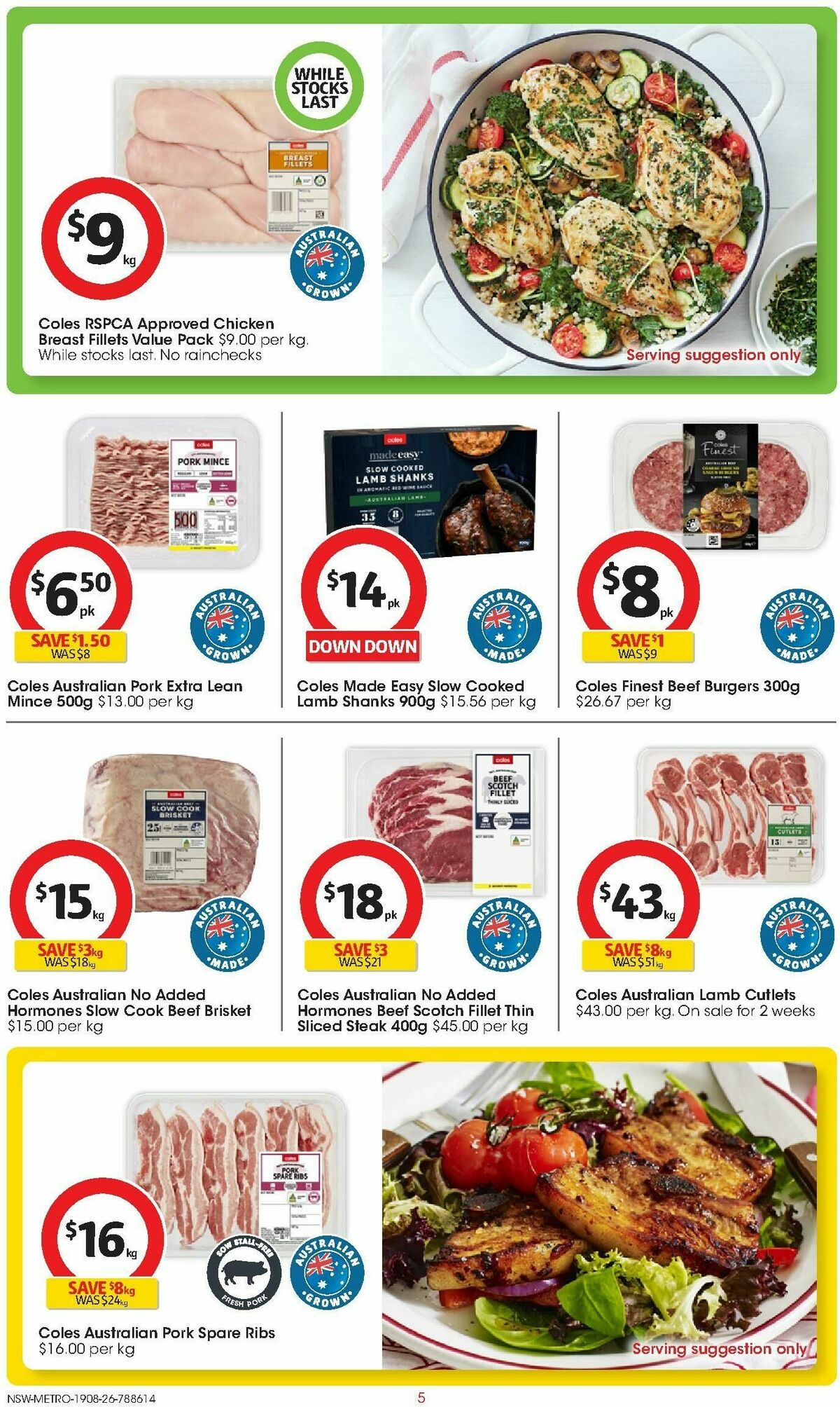 Coles Catalogues from 19 August