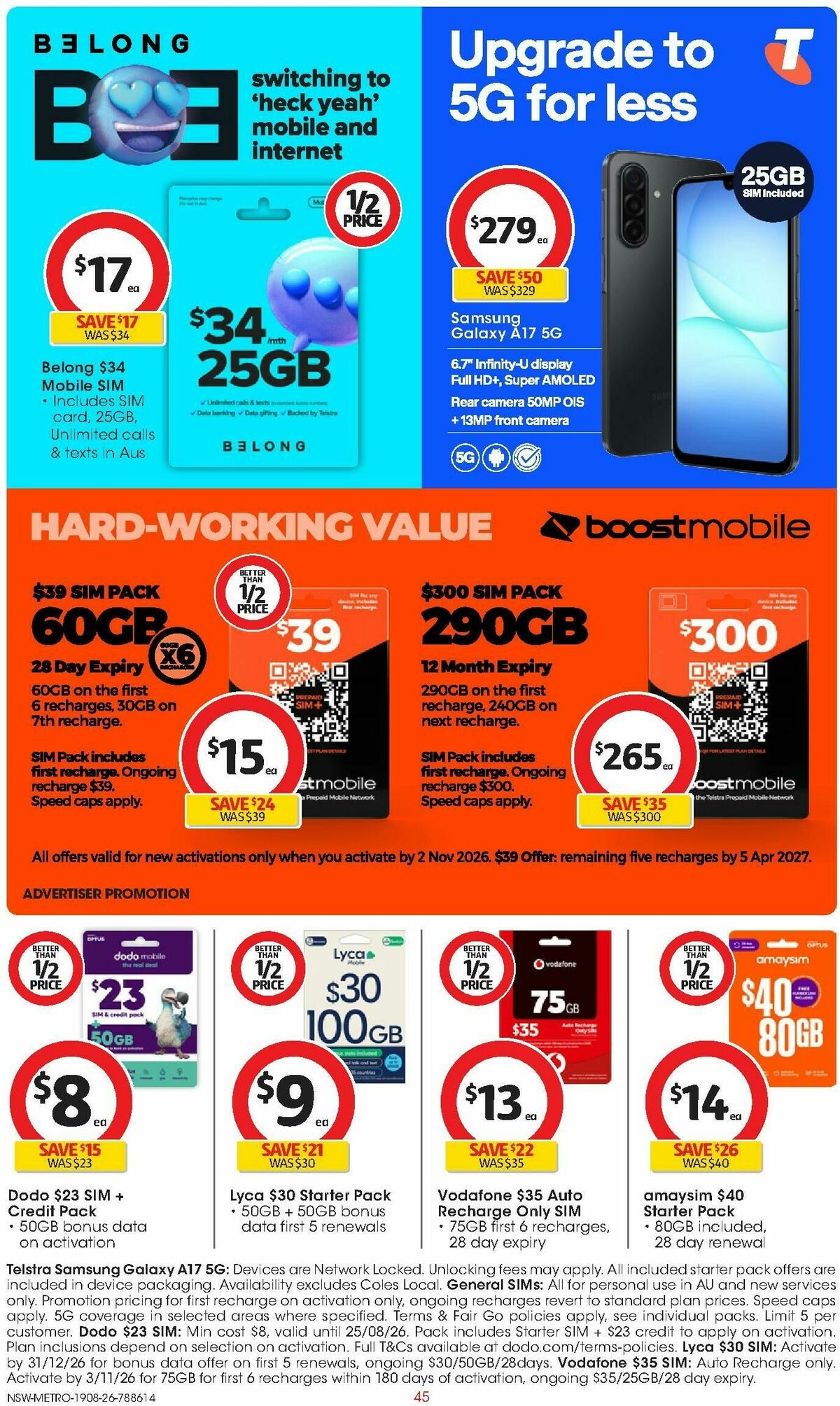 Coles Catalogues from 19 August