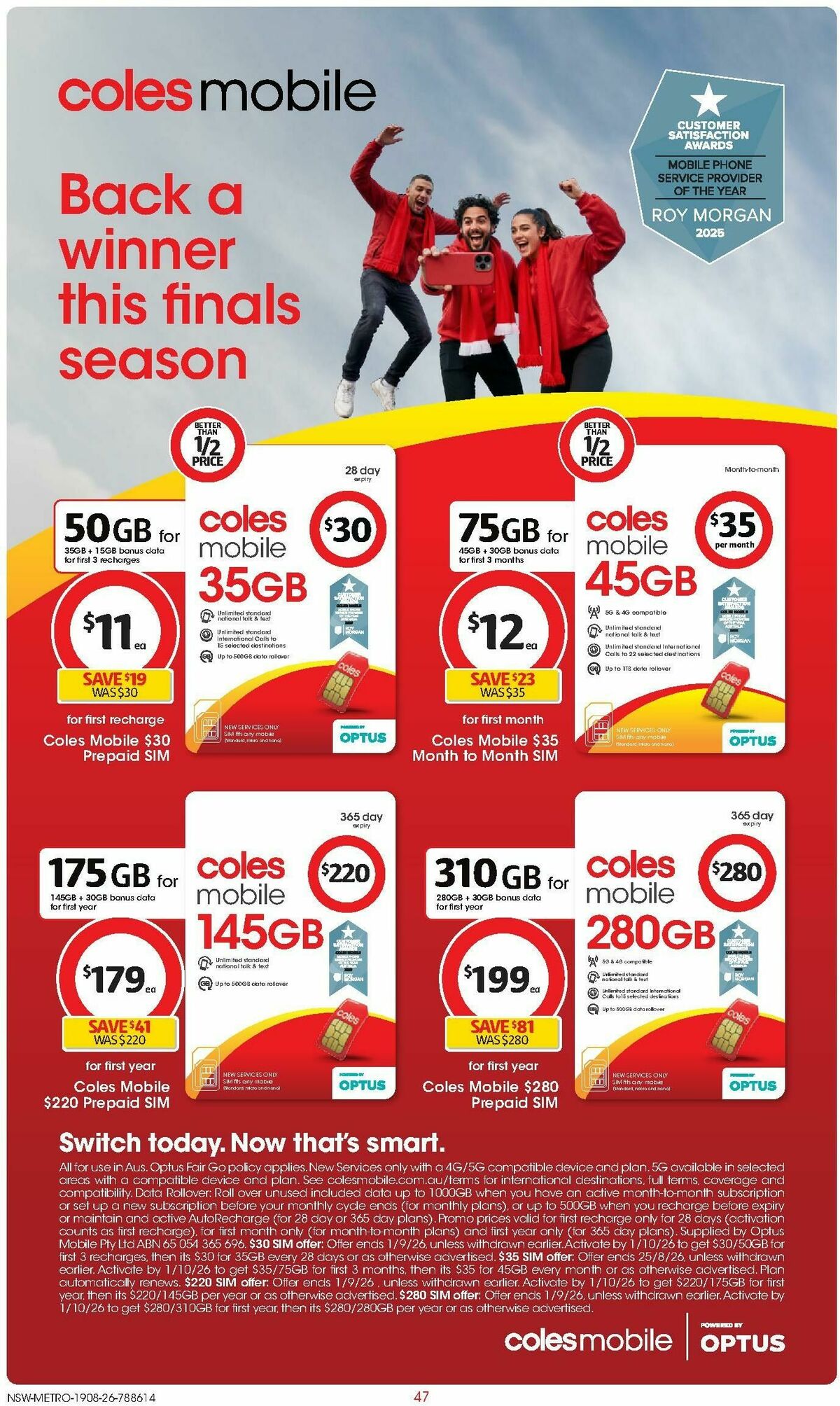 Coles Catalogues from 19 August