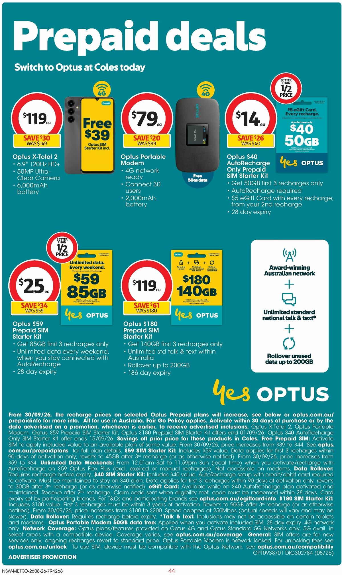 Coles Catalogues from 26 August